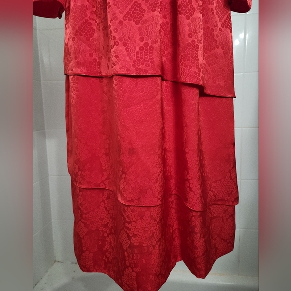 Leslie Fay Vintage Dress Size 10 - Picture 7 of 12